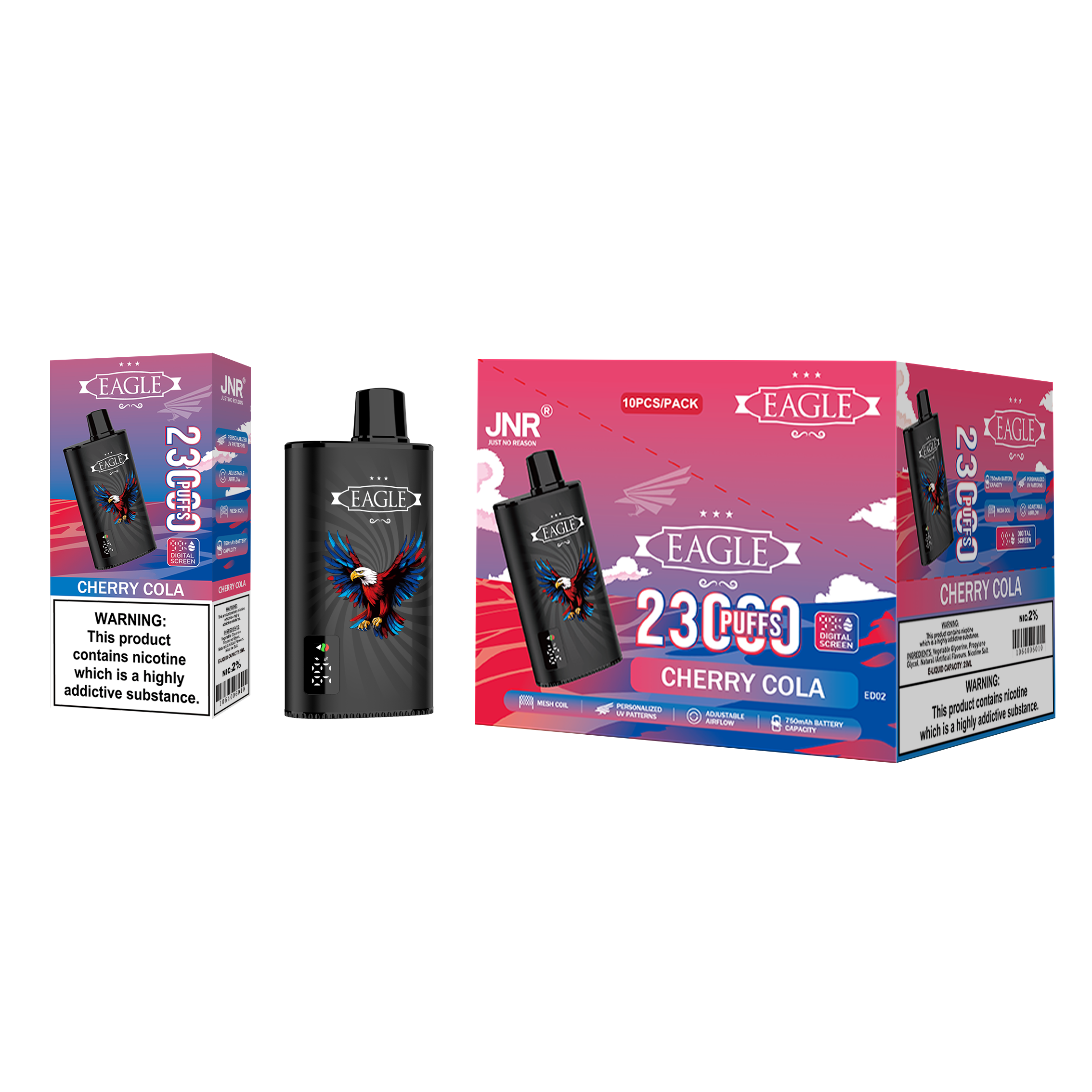 JNR Eagle 23000 Cherry Cola