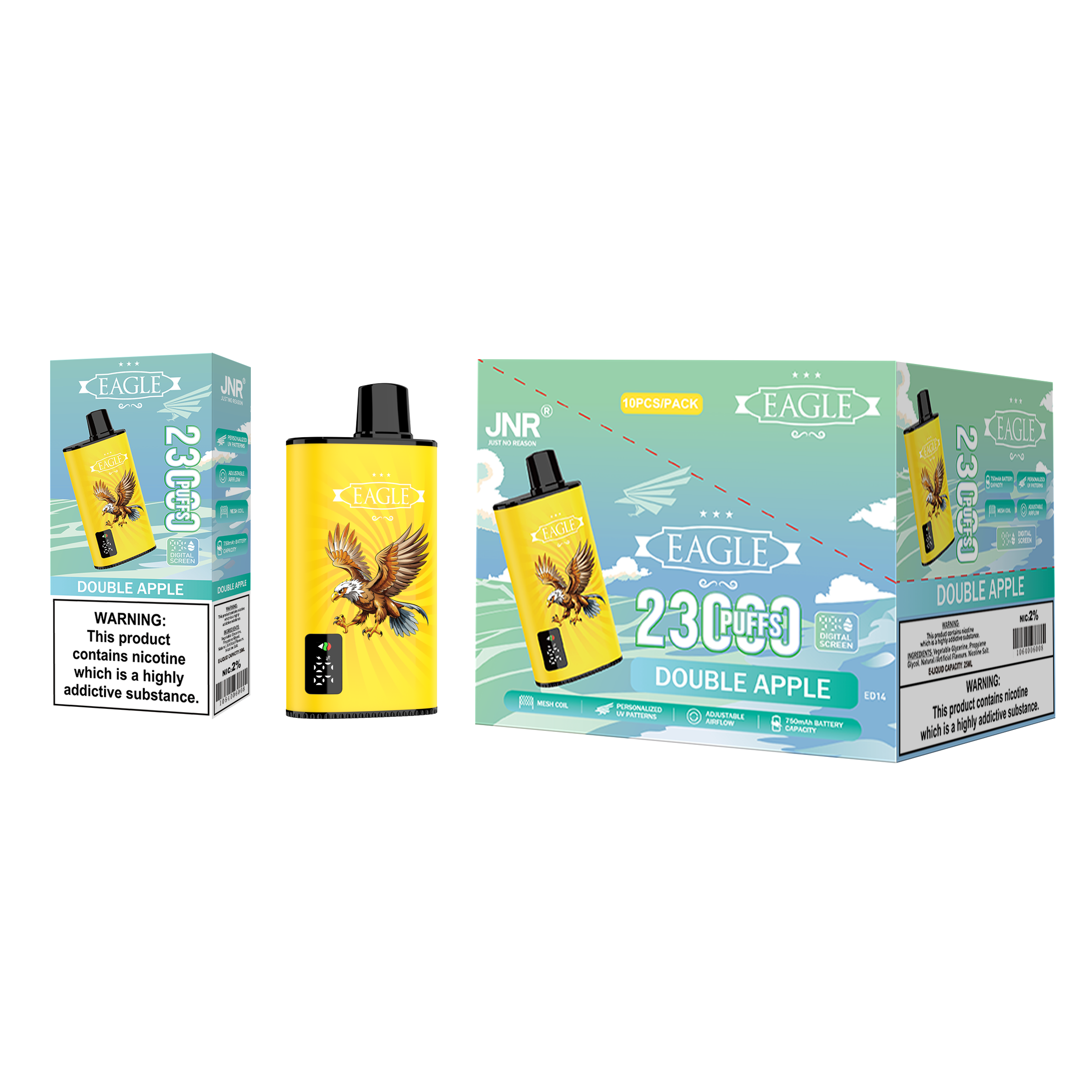 JNR Eagle 23000 Double Apple