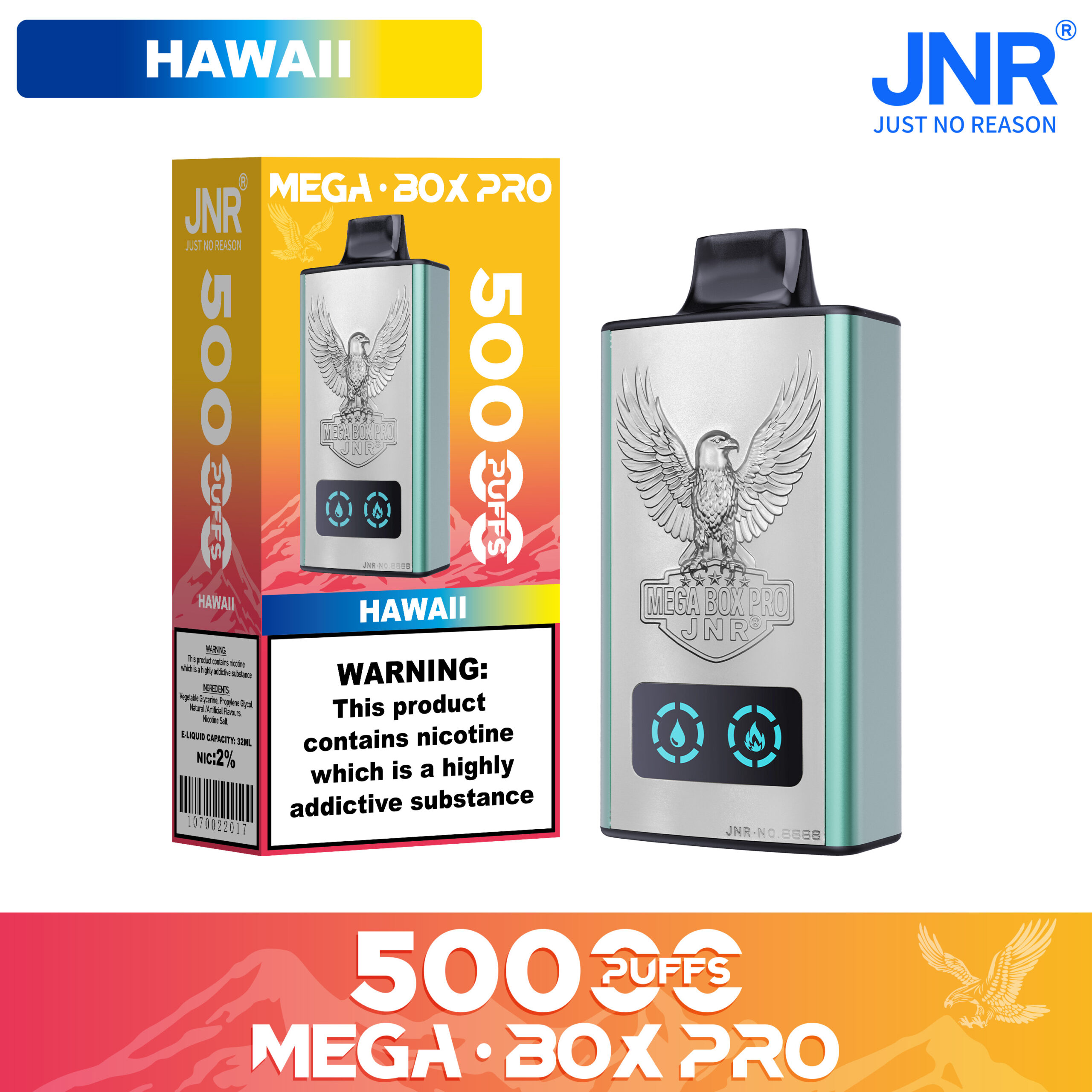 JNR Mega Box Pro 50000 Hawaii