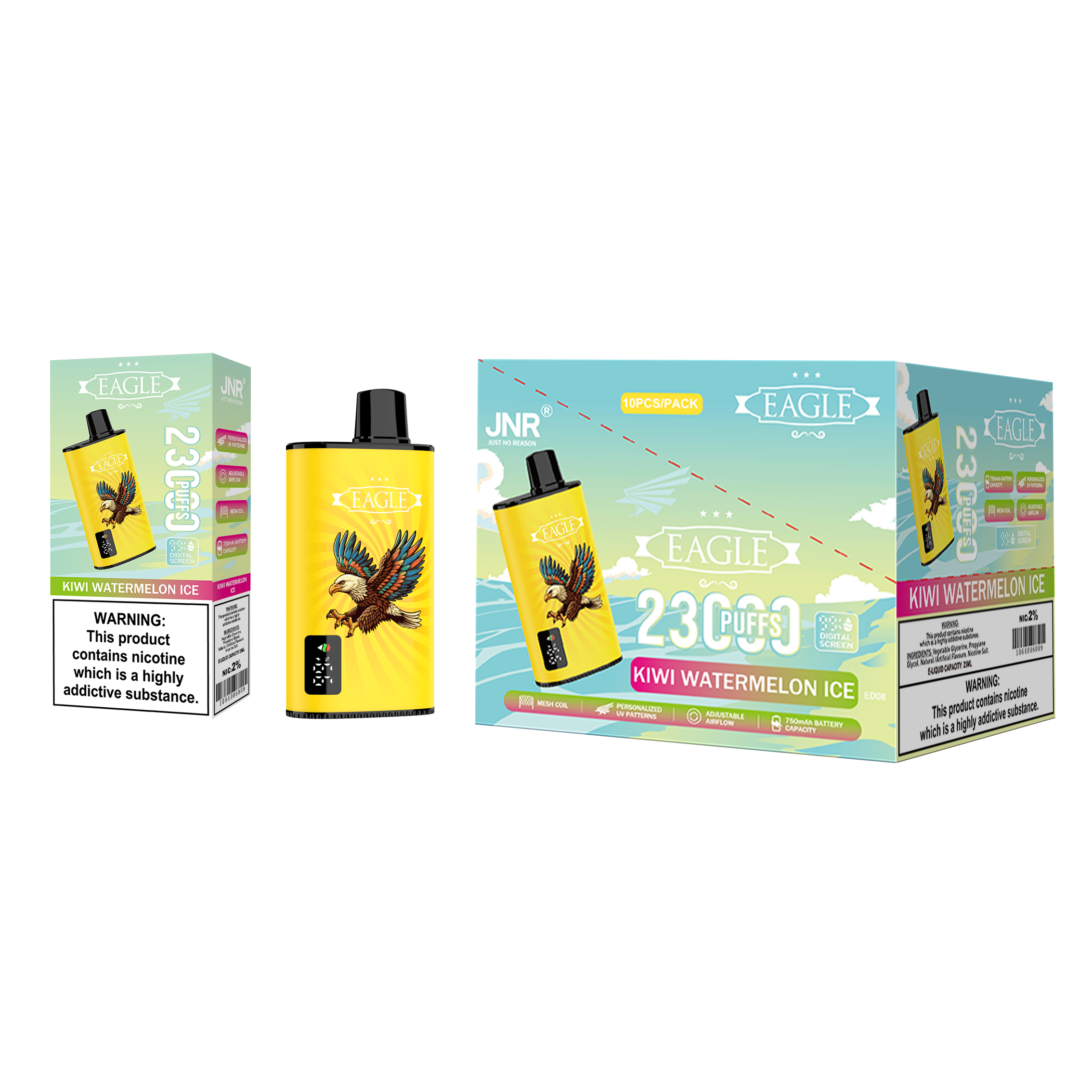 JNR Eagle 23000 Kiwi Watermelon Ice