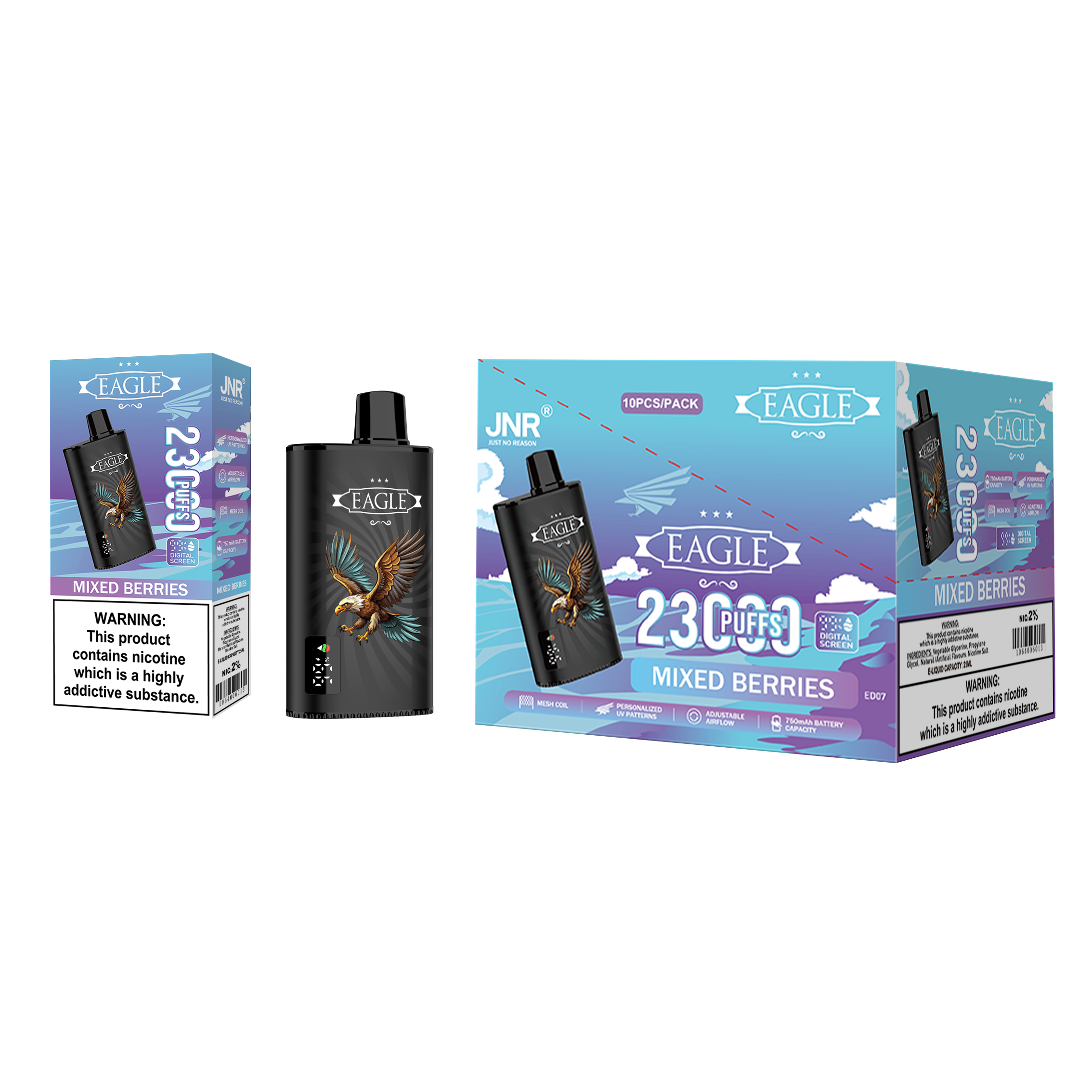 JNR Eagle 23000 Mixed Berries