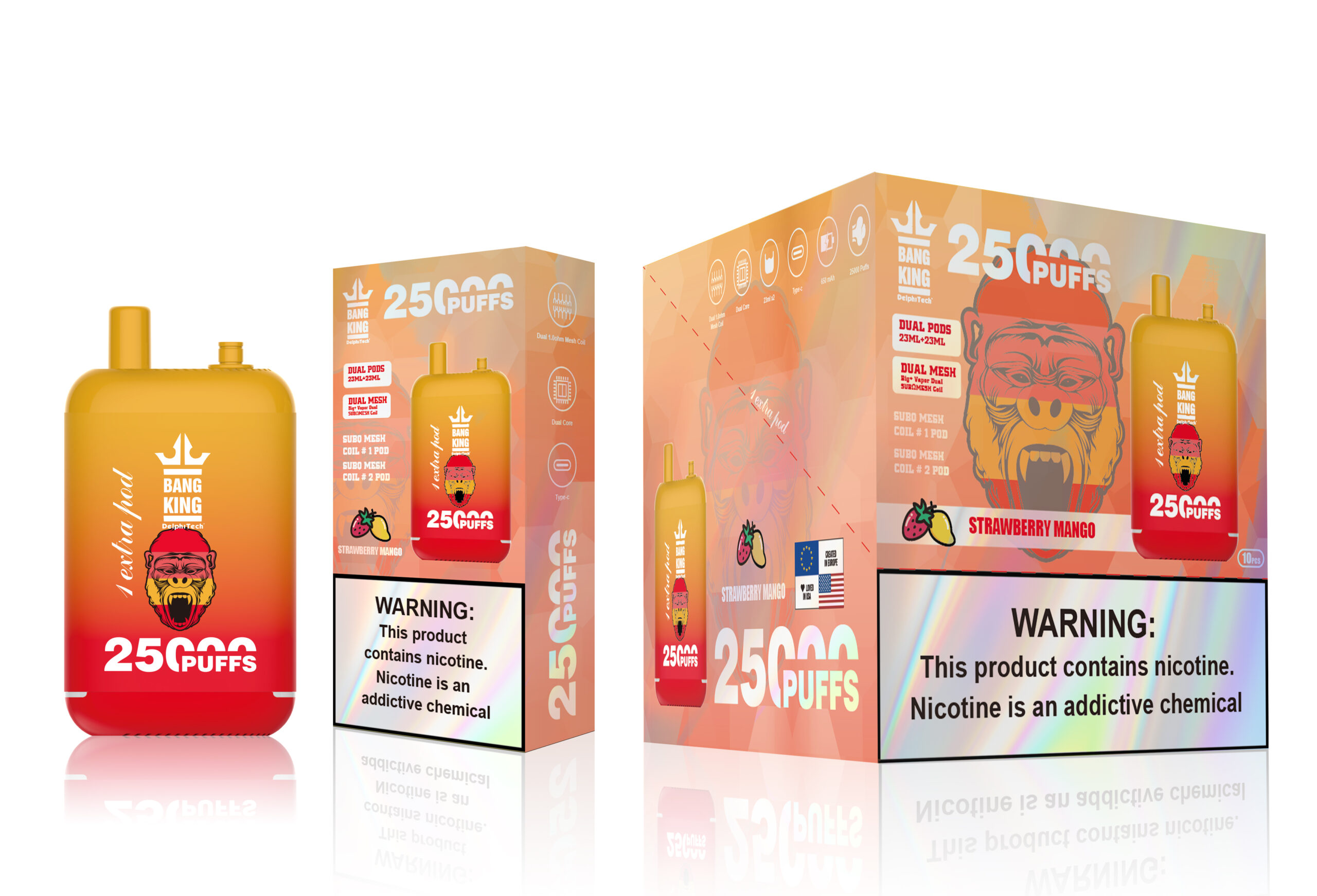 Bang King 25000 Juicy Peach Ice