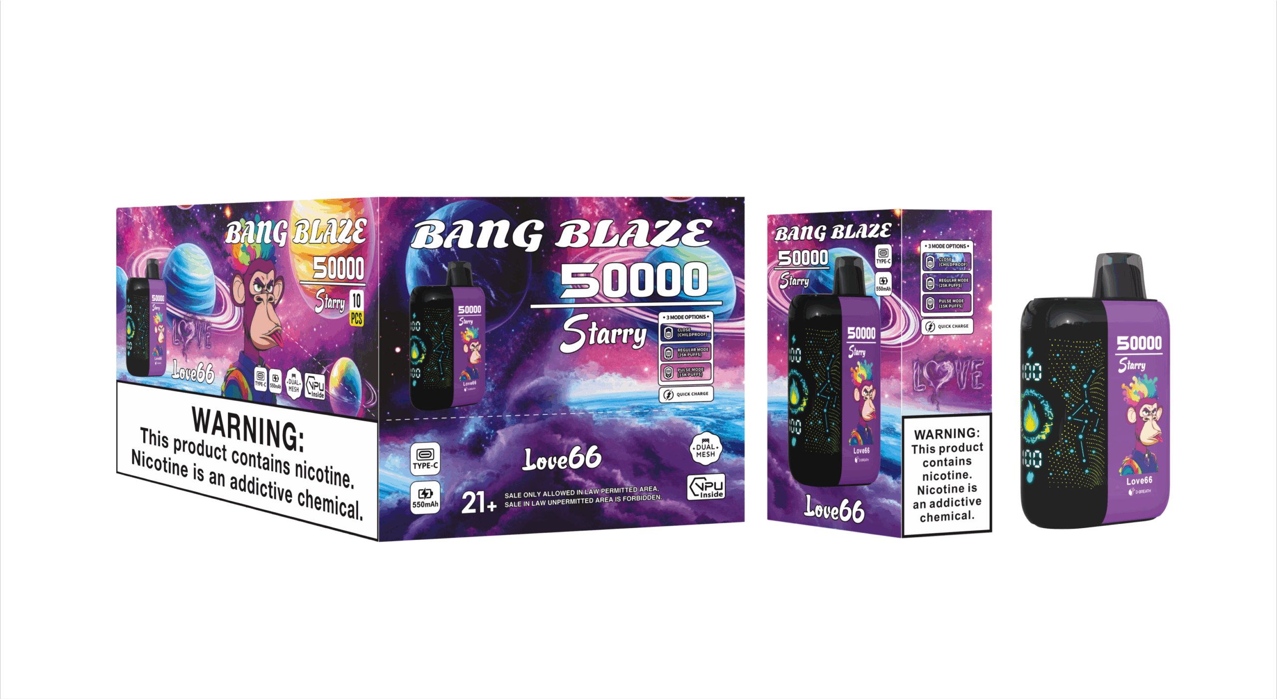 Bang Blaze Starry 50000 Love 66