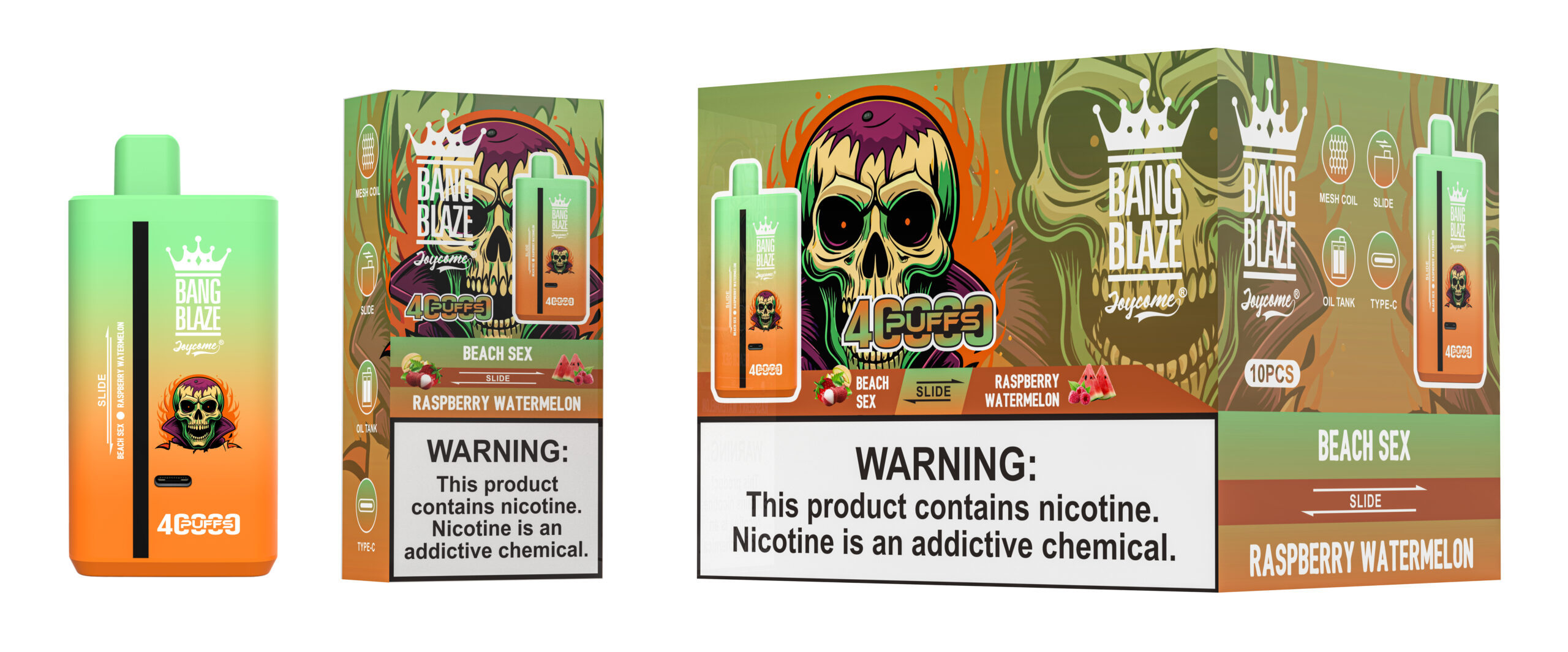 Bang Blaze 40000 Beach Sex/Raspberry Watermelon