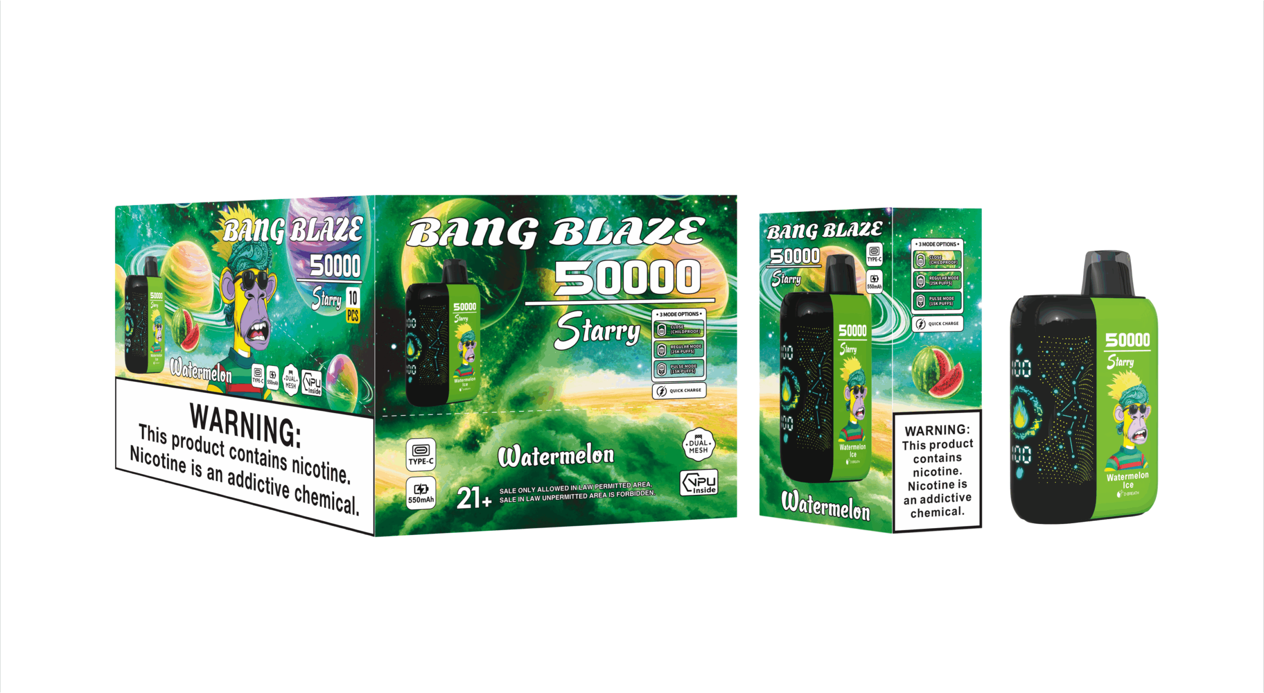 Bang Blaze Starry 50000 Watermelon