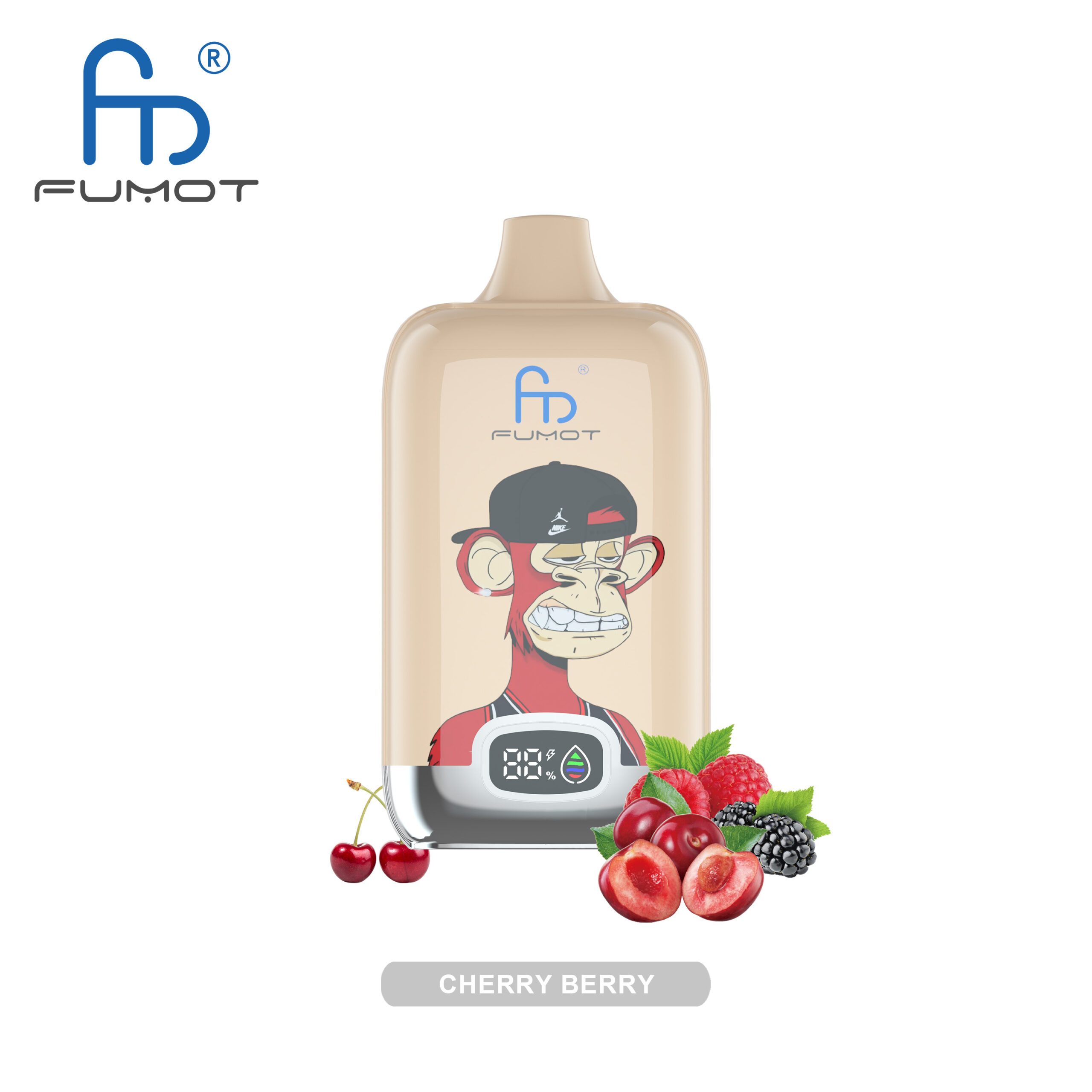 Fumot Digital Box 12000 Cherry Berry
