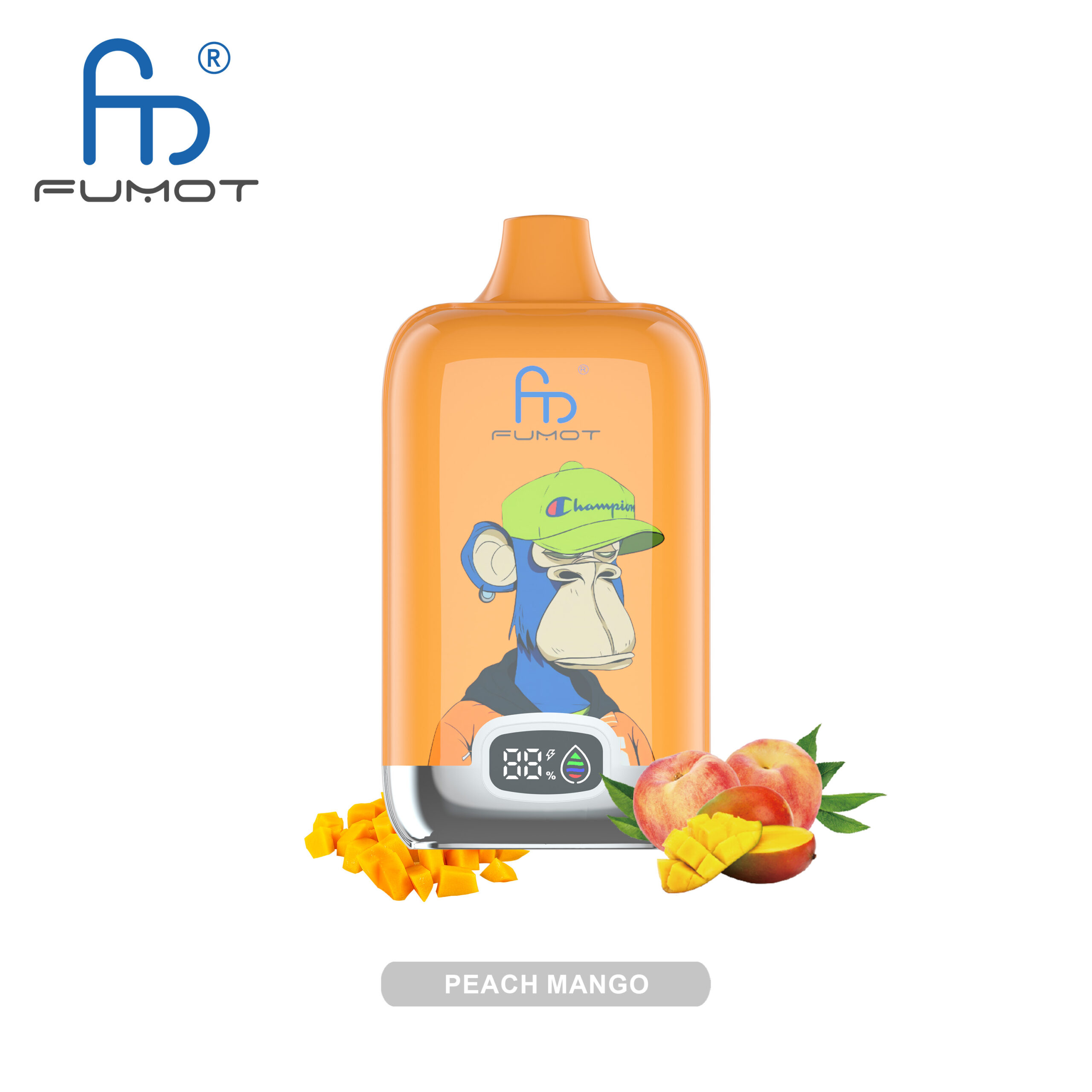 Fumot Digital Box 12000 Peach Mango