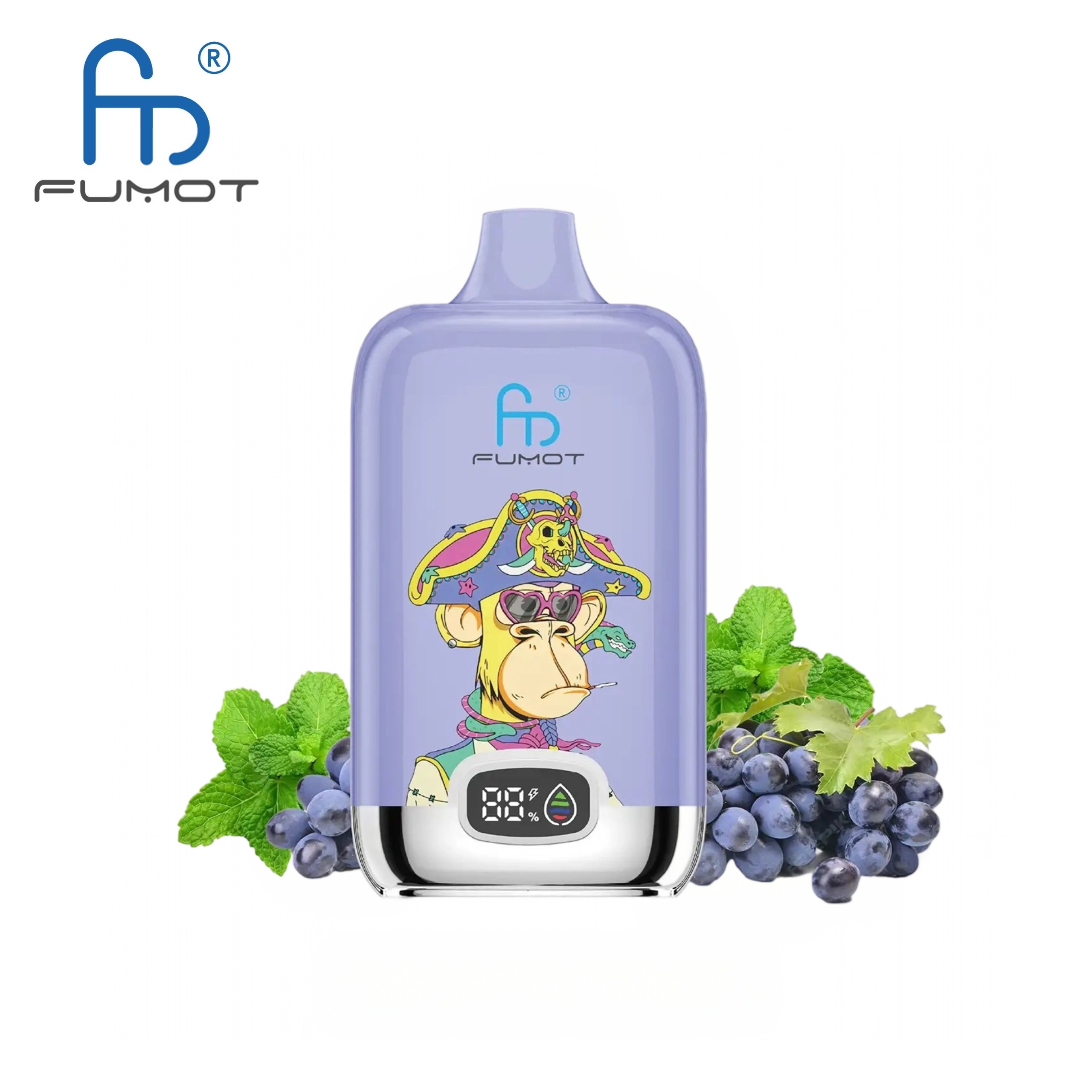 Fumot Digital Box 12000 Grape Mint
