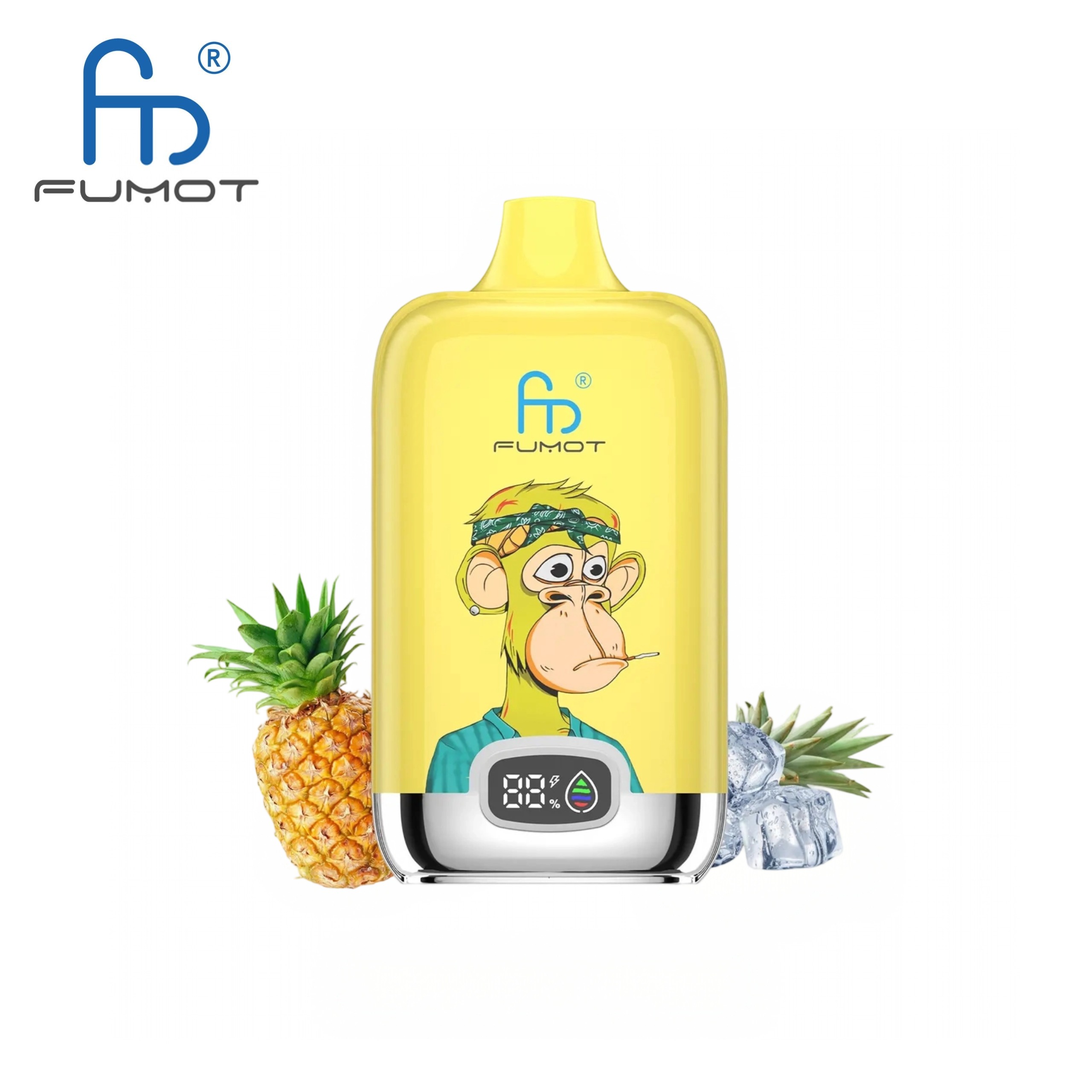 Fumot Digital Box 12000 Pineapple Ice