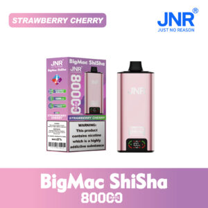 JNR Big Mac Shisha 80000 Strawberry Cherry