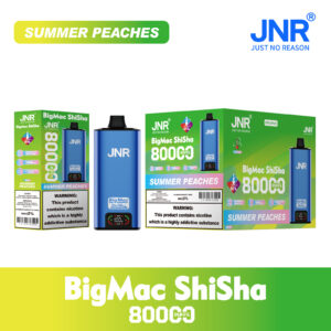 JNR Big Mac Shisha 80000 Summer Peaches